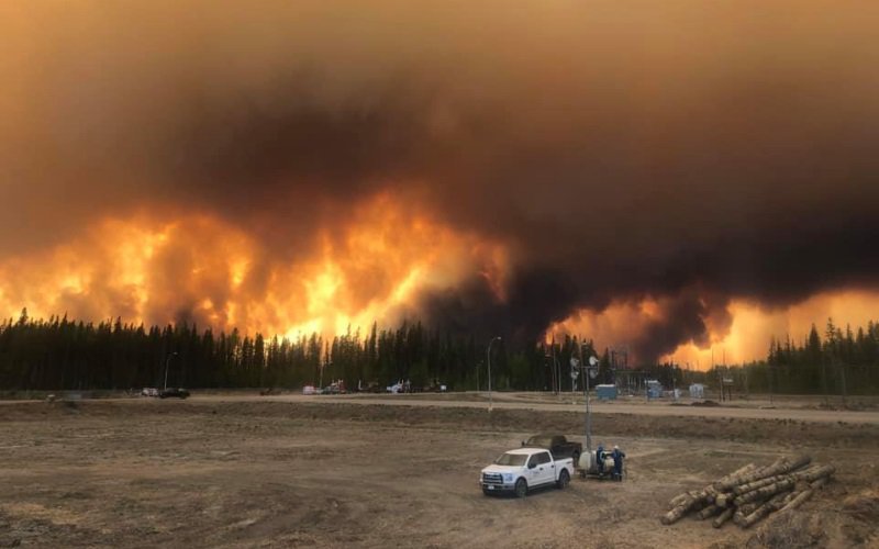 Fire in Alberta