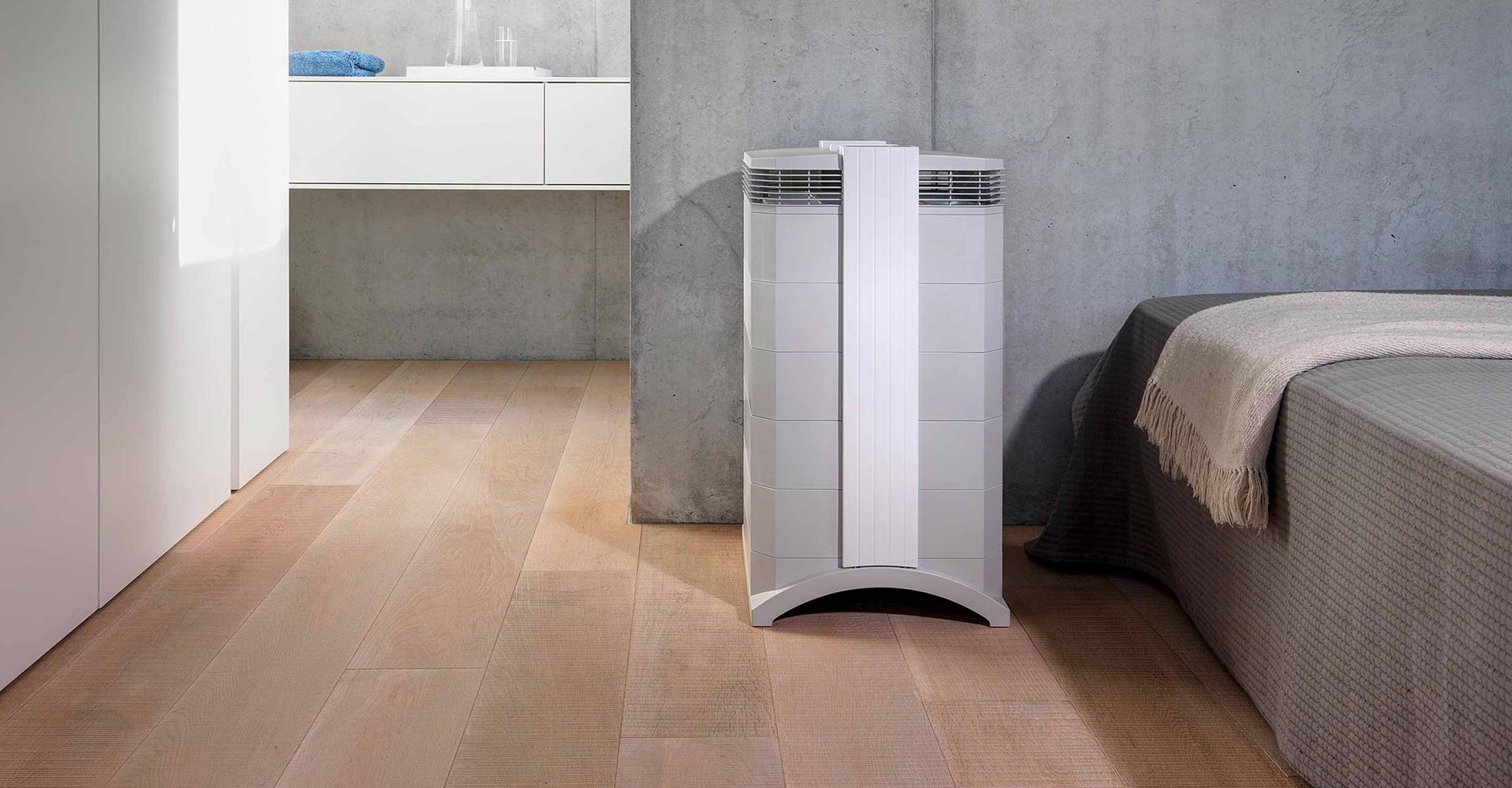 HealthPro Plus air purifier in residential home