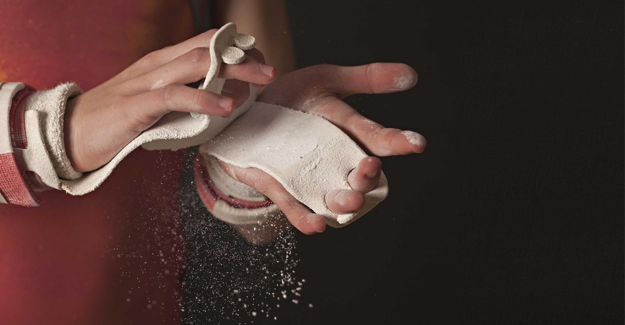 gymnast performing