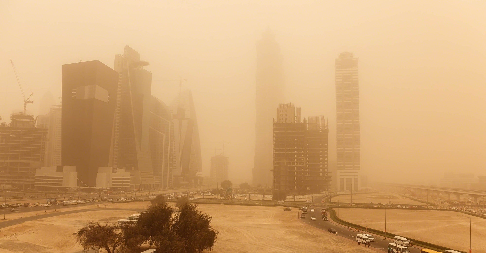 Dubai sand storm