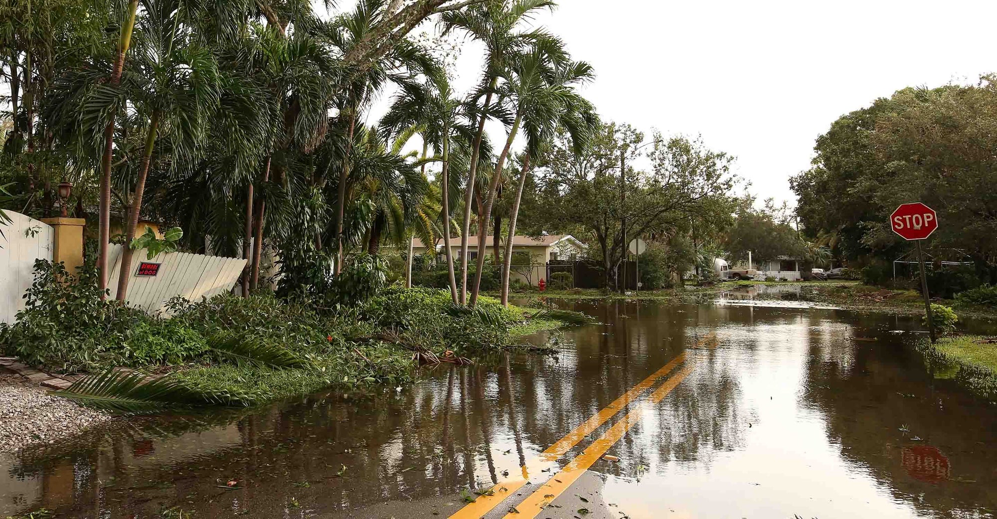 Flooding in Florida from Hurricane Idalia.