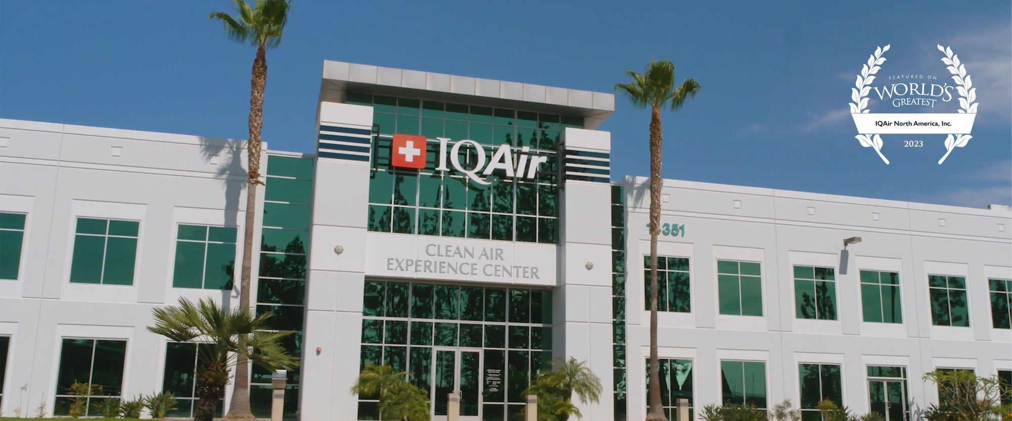 World’s Greatest TV Show visits IQAir, “the world’s greatest air quality company”