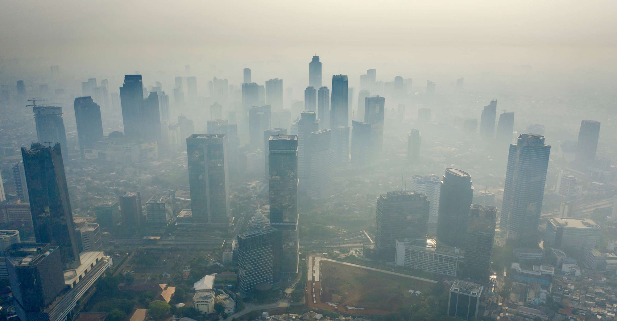 Jakarta city air pollution