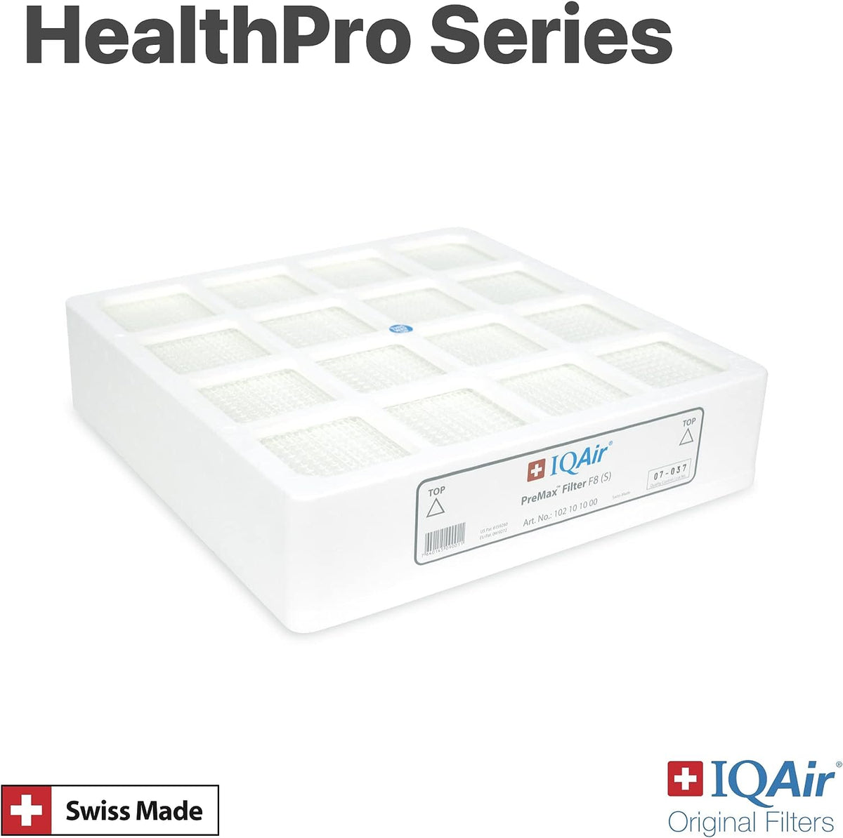 HealthPro Series filter Swiss made
