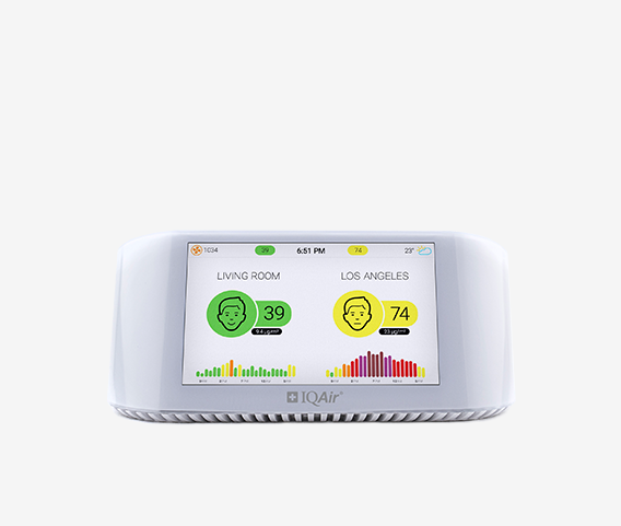 AirVisual front view