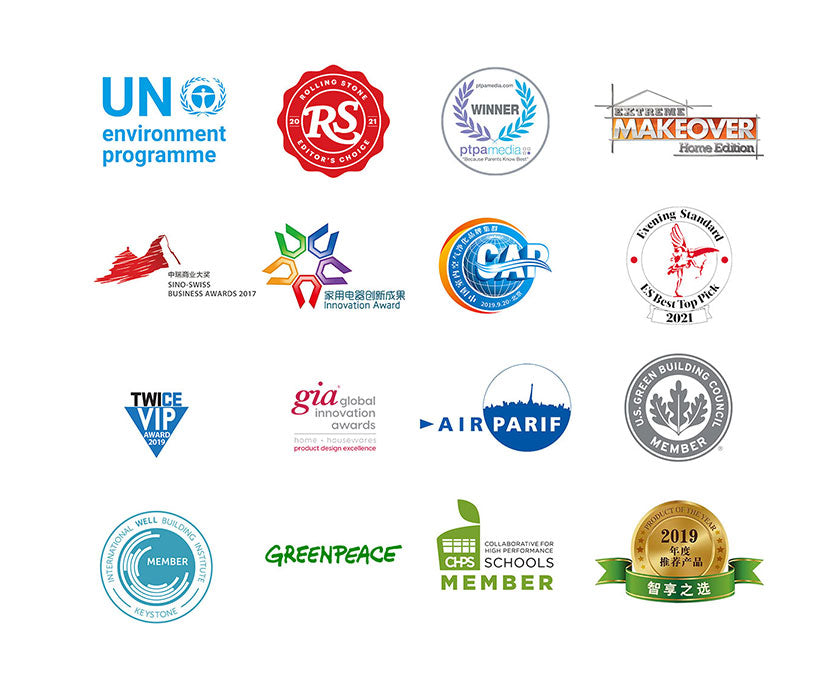 HealthPro Series award logos