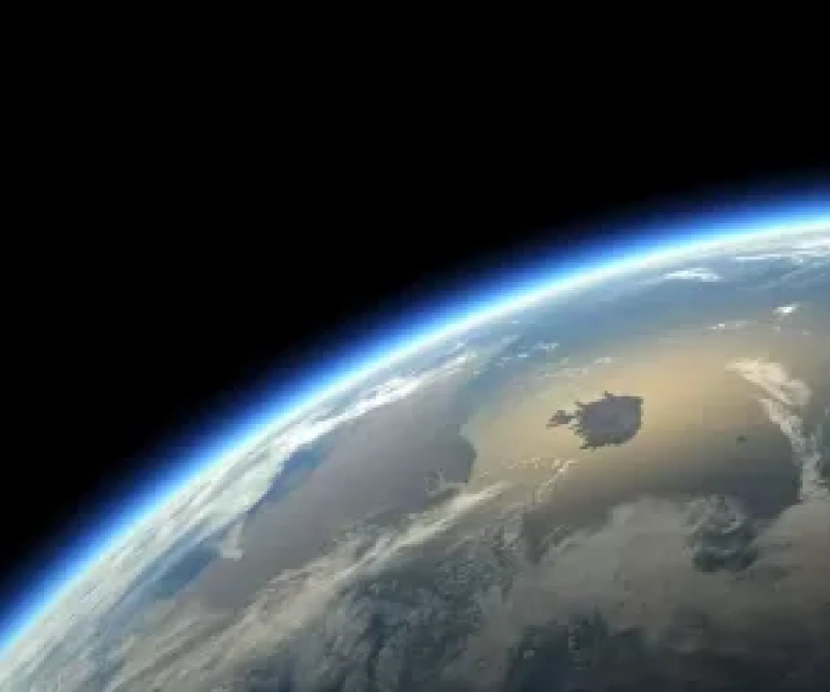 Earth view from space