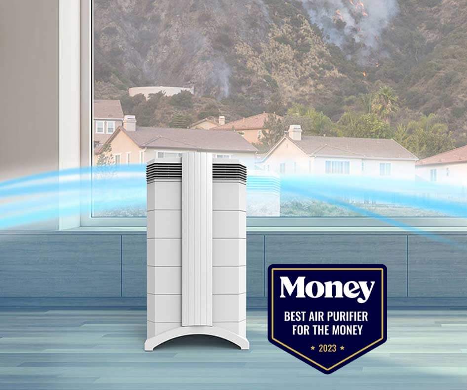 HealthPro purifying air in home