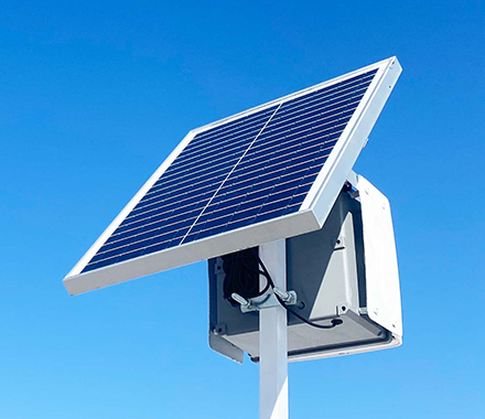 AirVisual Outdoor solar panel